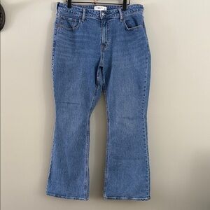 Abercrombie & Fitch Blue Boot Cut Jeans